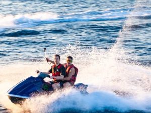 Banana Boat Activity in  Boracay